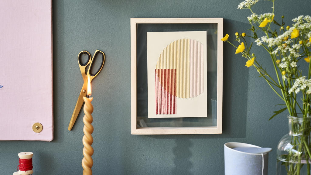 Linocut birds