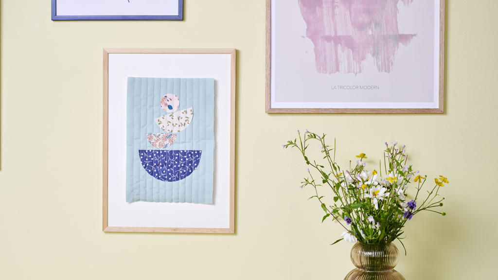 Linocut birds