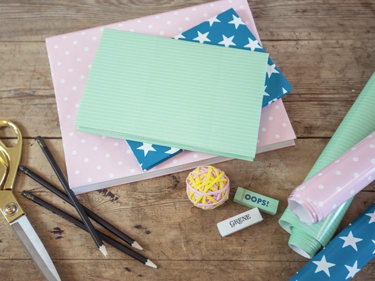 How to cover school books, vol. 1 DIYprojects Søstrene Grene