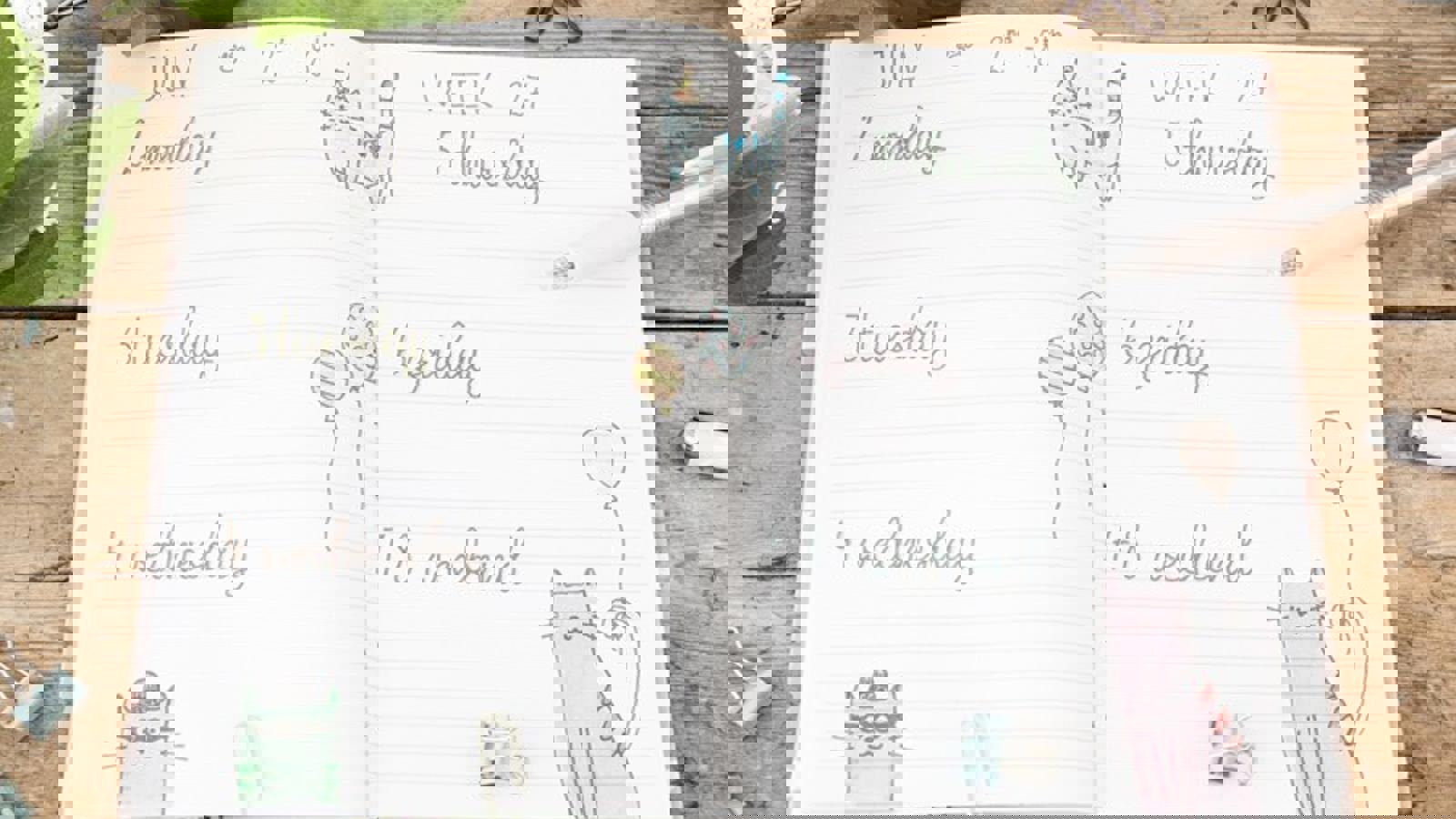 How to make your own bullet journal DIYprojects Søstrene Grene