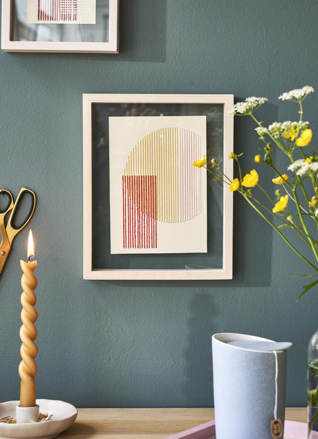 Linocut birds