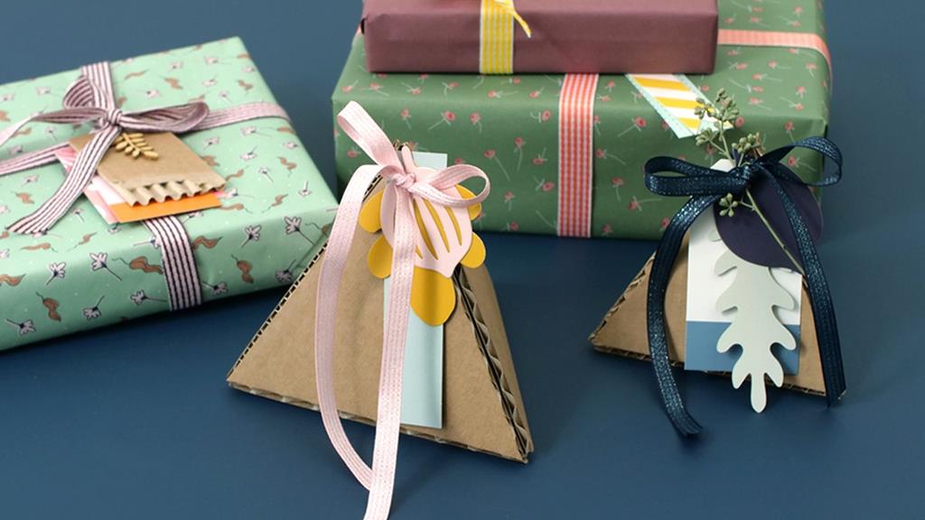 Maak mooie geschenkdoosjes met herbruikbaar | DIY-projecten | Søstrene Grene