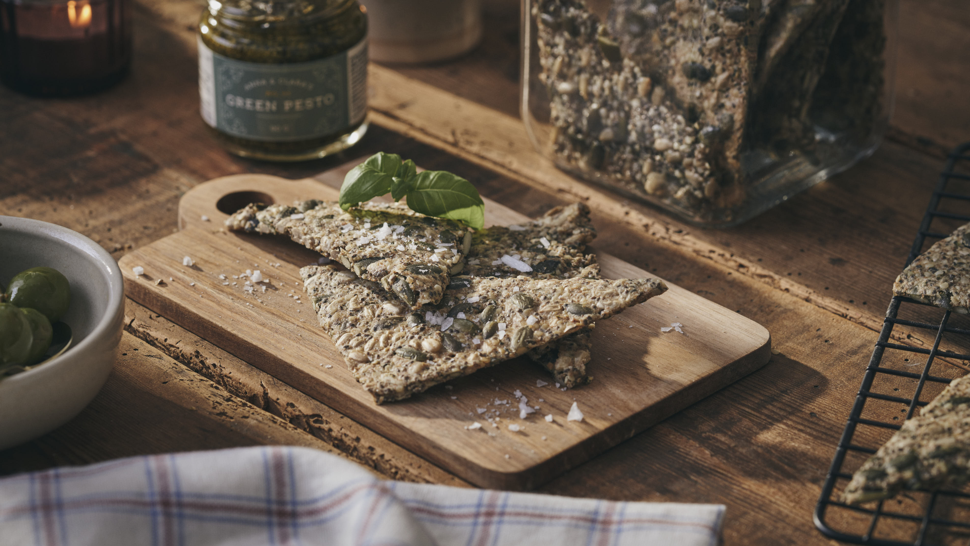 Leckeres Knäckebrot | Rezept | Søstrene Grene