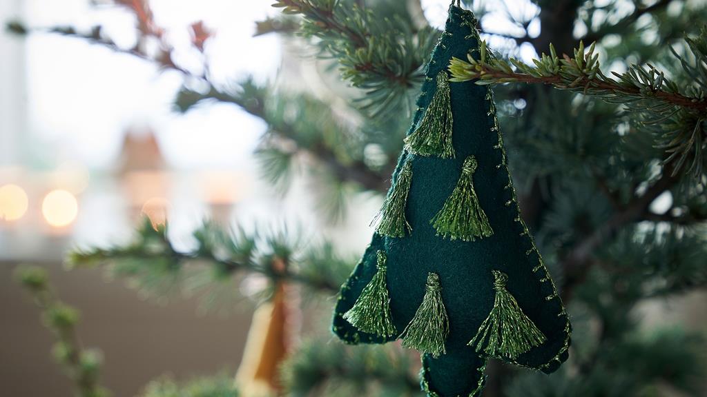 Kaliber Brullen Compliment Kerstboom in vilt | DIY-projecten | Søstrene Grene