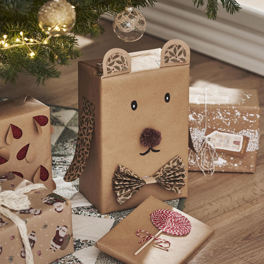 Inpakpapier 13212ATrees Cadeauverpakking Pack met 2 Inpakpapier 13212ATrees Cadeauverpakking Pack met 2