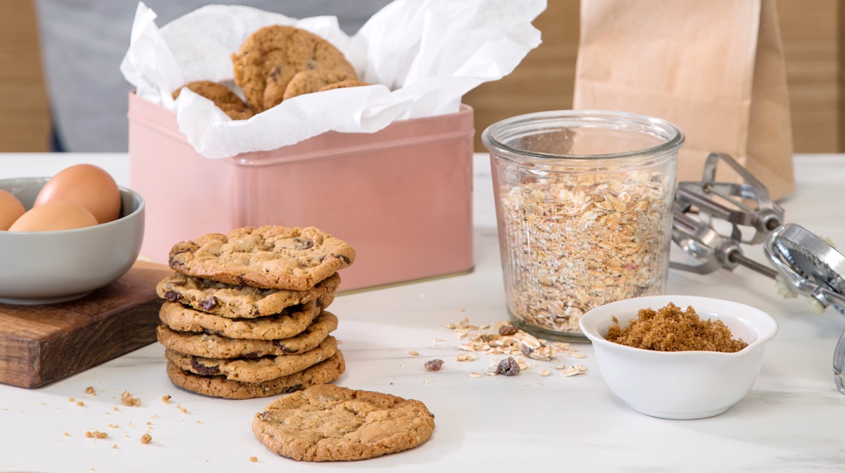 Anna and Clara’s crispy cookies with muesli DIYprojects Søstrene Grene